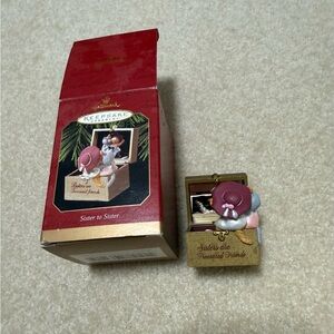 Hallmark Keepsake Sister to Sister Ornament - Sisters are Treasured Friends